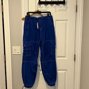 Garage Blue Cargo Pants | Size Small